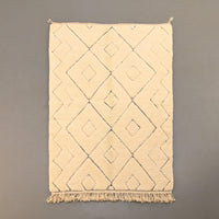 Thumbnail for Authentic Beni Ourain Rug 4.9 x 8.2 feet / 151 x 250 cm - Ettilux Home