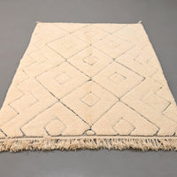 Thumbnail for Authentic Beni Ourain Rug 4.9 x 8.2 feet / 151 x 250 cm - Ettilux Home