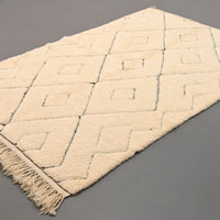 Thumbnail for Authentic Beni Ourain Rug 4.9 x 8.2 feet / 151 x 250 cm - Ettilux Home