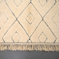 Thumbnail for Authentic Beni Ourain Rug 4.9 x 8.2 feet / 151 x 250 cm - Ettilux Home