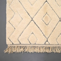 Thumbnail for Authentic Beni Ourain Rug 4.9 x 8.2 feet / 151 x 250 cm - Ettilux Home