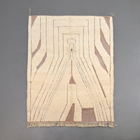 Thumbnail for Authentic Beni Ourain Rug 6.9 x 10.3 feet / 213 x 315 cm - Ettilux Home