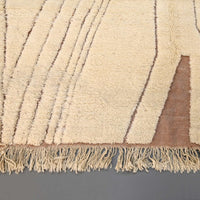 Thumbnail for Authentic Beni Ourain Rug 6.9 x 10.3 feet / 213 x 315 cm - Ettilux Home