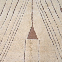 Thumbnail for Authentic Beni Ourain Rug 6.9 x 10.3 feet / 213 x 315 cm - Ettilux Home