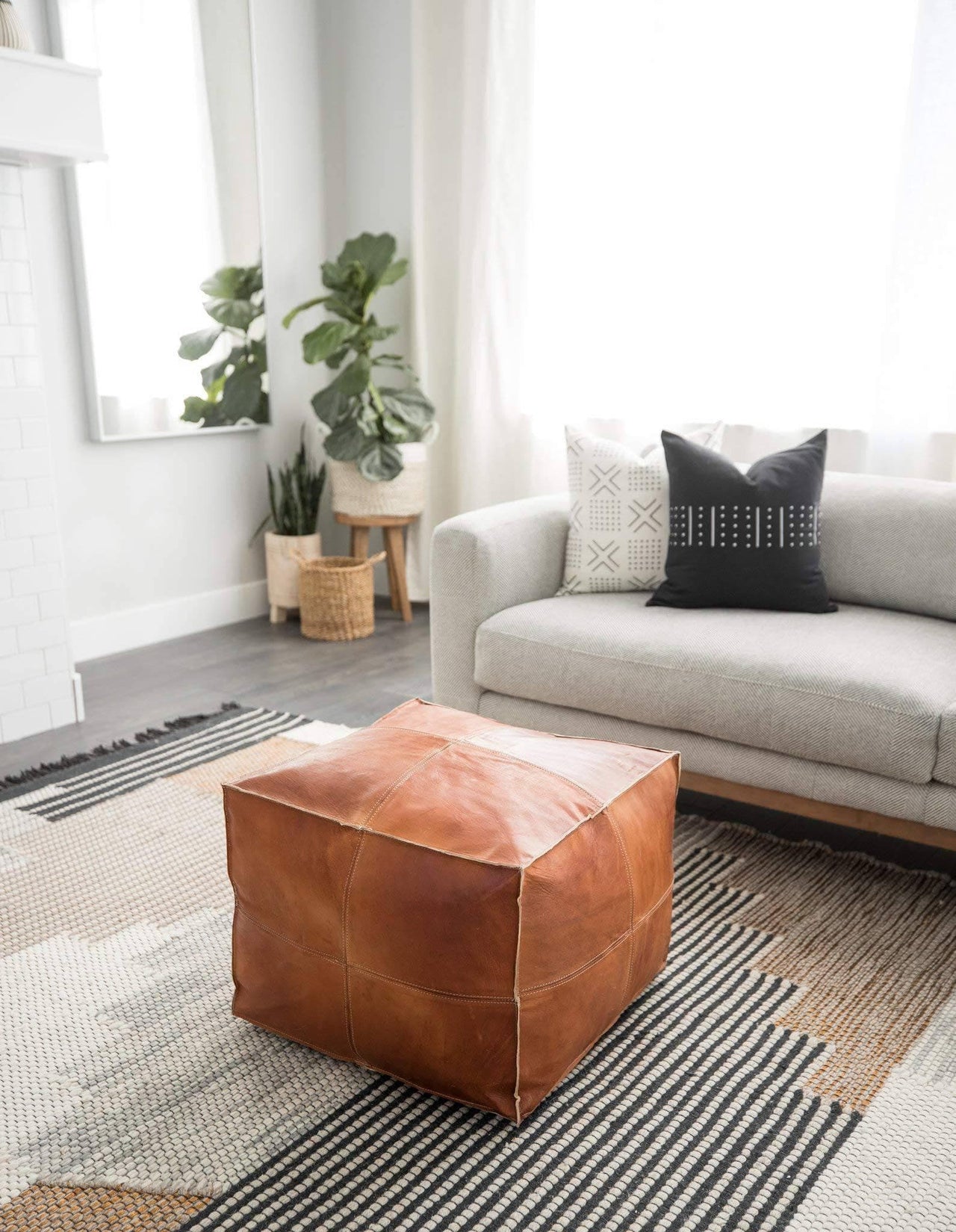 Premium Square Pouf - Ettilux Home