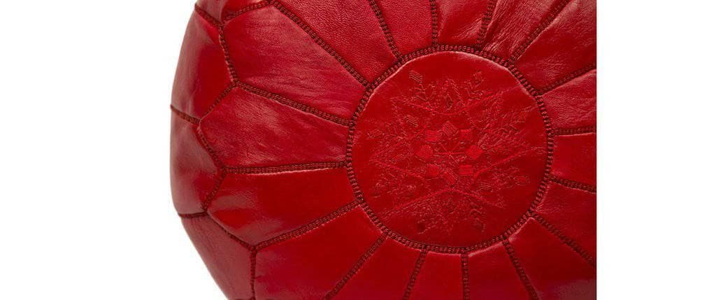 Red Pouf - Ettilux Home