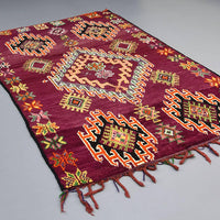 Thumbnail for Vintage Moroccan Abstract	Rug 5.2 x 8.7 ft / 160 x 267 cm - Ettilux Home