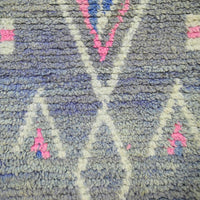 Thumbnail for Vintage Runner Moroccan Rug 2.3 x 12.5 feet / 70 cm x 383 cm - Ettilux Home