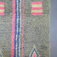 Thumbnail for Vintage Runner Moroccan Rug 2.3 x 12.5 feet / 70 cm x 383 cm - Ettilux Home