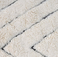 Thumbnail for White Authentic Beni Ourain Moroccan Rug - Ettilux Home