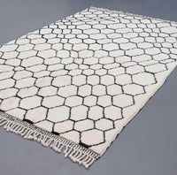 Thumbnail for White Beni Ourain Moroccan Rug - Ettilux Home